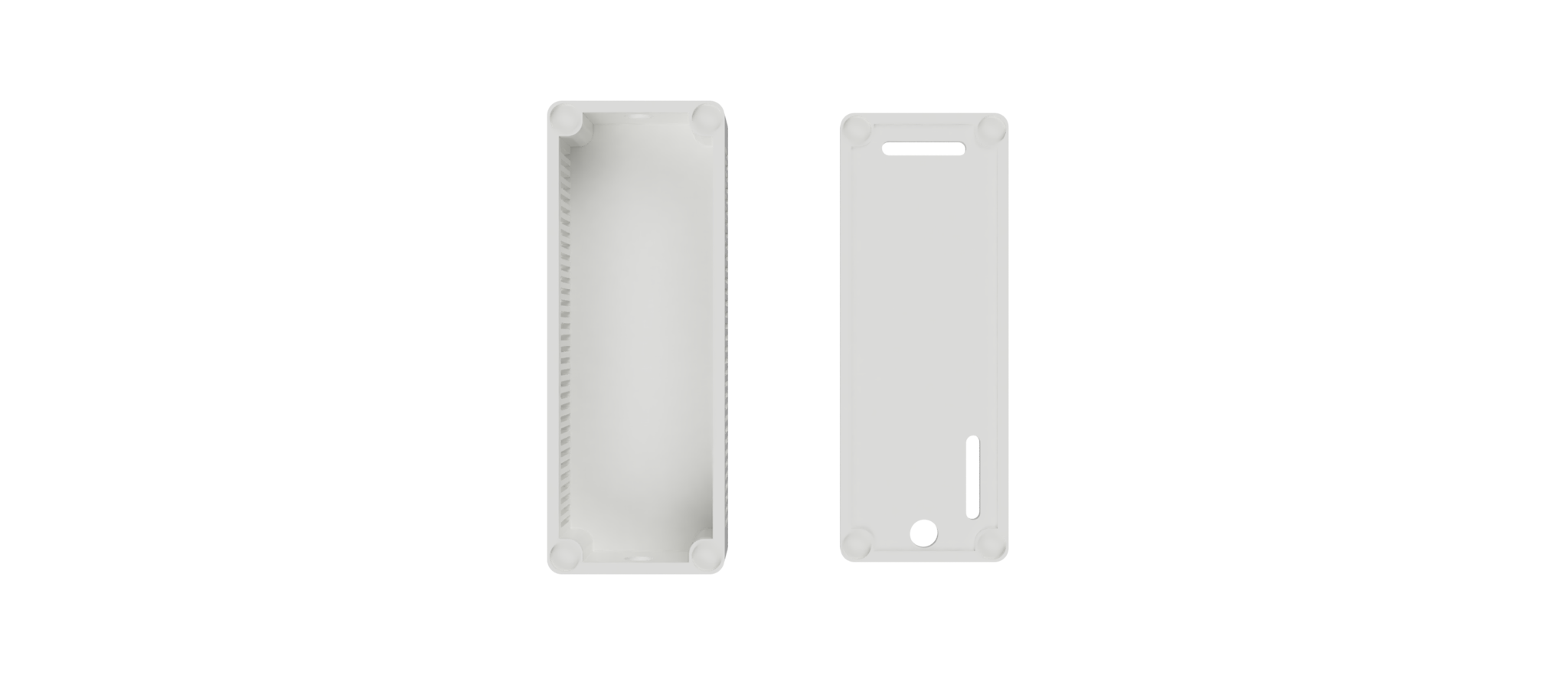 LED voeding en controller behuizing voor plafondmontage 160 x 60 x 40 mm (l x b x h) - LEDvoedingbox-S