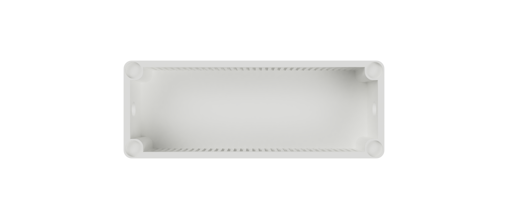 LED voeding en controller behuizing voor plafondmontage 160 x 60 x 40 mm (l x b x h) - LEDvoedingbox-S