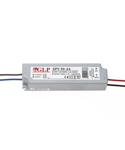 LED voeding 50 watt 24 volt 2,1 Ampère – IP67 waterdicht – GLP GPV-50-24
