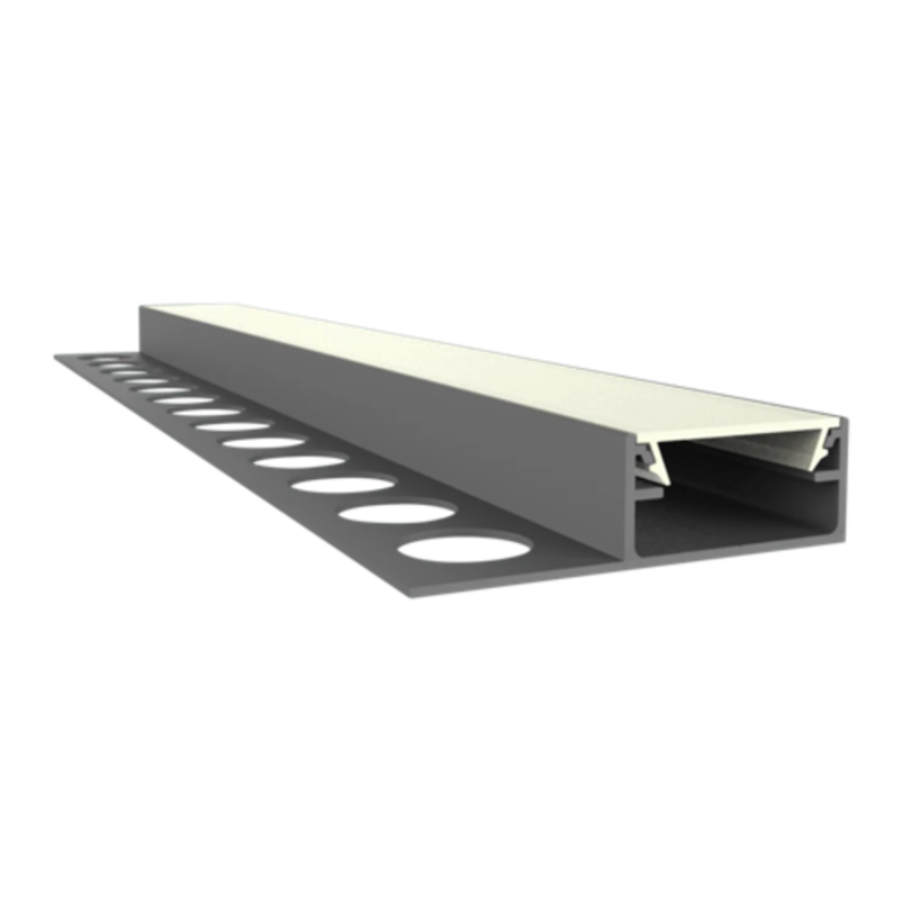 LED tegel en stuc profiel inclusief cover 40mm x 10,8mm - STUC300 ...