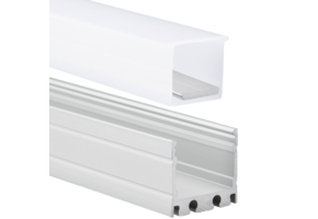 Waterdicht LED strip profiel 2 meter 15 mm x 19,02 mm - 18.1ALU.H20