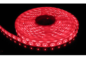 LED strip 12 volt rood 4,8W 500LM 60LED p/m IP20 - 5 meter