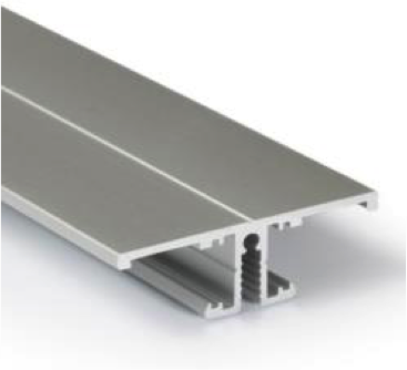 LED strip profiel Up Down - met cover 13,5 mm x 40 mm - UpDown02ALU