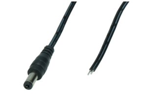 Male DC verlengkabel 100cm - SPOSDC-Y-P21S-1.0