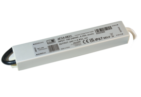 LED driver 20W 24VDC 0,83A CV – Waterdicht IP67 –AF24-0831