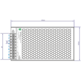 LED driver POS-200-24-C2 200 watt 24 volt 8,8 Ampère - IP20