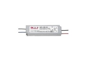 LED driver 100 watt 24 volt 4,2 Ampère – IP67 waterdicht – GLP GPV-100-24