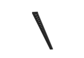 3-FASE instelbare lineaire LED lijn 56cm zwart 120 graden bundel - IRIS56ZWART
