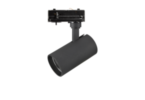 LED trackspot 1-FASE RAIL zwart - EMETEORA-S 1-FASE