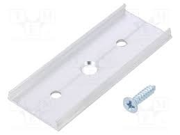 LED strip profiel montageklem extra lange voor - 09INBOUW-ALU, 09INBOUW-WIT, 09INBOUW-ZWART