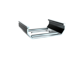 Montageklem voor LED strip profiel 318ALU, 318WIT, 318ZWART