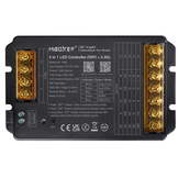 Professionele 30 ampere LED controller 5 in 1 - Single Color/Dual White/RGB/RGBW/RGBWW/RGBCCT LED strips 12-24-48v - HW5