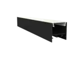 Zwart LED strip profiel inclusief klikcover 30 mm x 30,92 mm - XL306ZWART