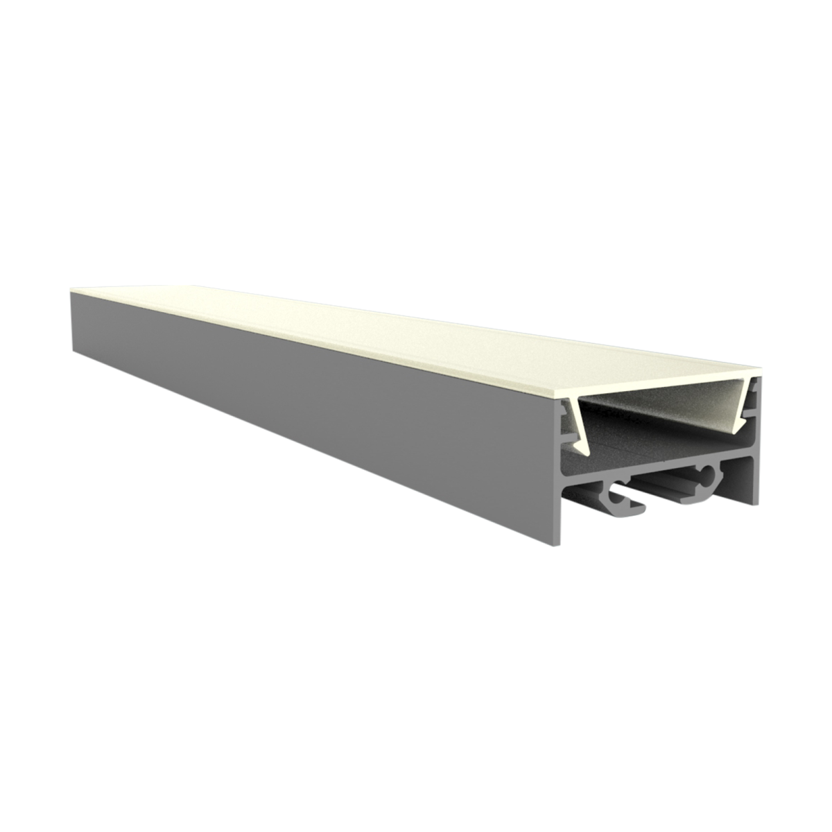 LED strip profiel inclusief opaal klikcover 30 mm x 15 mm - XL304ALU