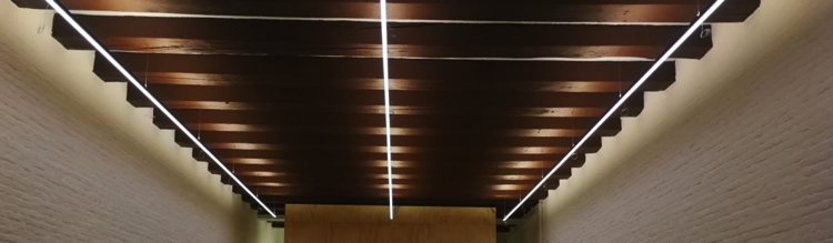 VARIO30-02 ACDE-9/TY LED profiel 3 meter - 33,4 x 15,9 mm - Zwart geanodiseerd - met opaal afdekkap