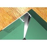 FP2 LED tegel- en stucprofiel - Geanodiseerd aluminium - afdekking naar keuze