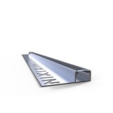 FP2 LED tegel- en stucprofiel - Geanodiseerd aluminium - afdekking naar keuze