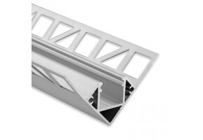 LED gips hoekprofiel 2 meter 43 mm x 43 mm C23STUC BINNENHOEK