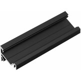 LED hoekprofiel met cover 24 mm x 19,4 mm - C21Zwart