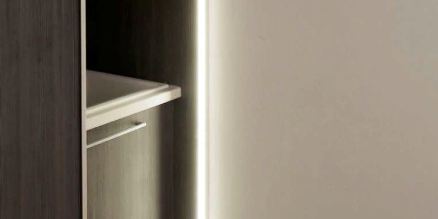 LED hoekprofiel met afdekking 24 mm x 19,4 mm - C21Zwart