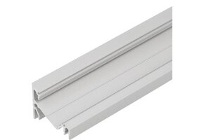 LED hoekprofiel met cover 24 mm x 19,4 mm - C21ALU