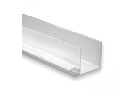 LED plafond profiel 2 meter 33 mm x 16,8 mm GIPSPLAFOND - Opaal / Melkwit (80%)