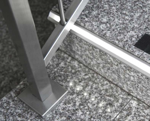 LED strip trapprofiel met cover 41,5 mm x 20,6 mm - D10ALU