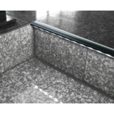 LED strip trapprofiel met cover 41,5 mm x 20,6 mm - D10ALU