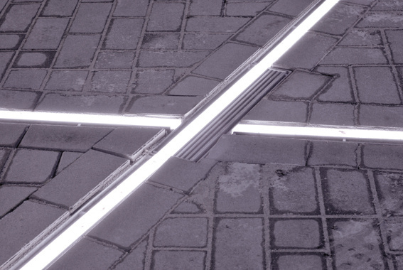 LED strip vloerprofiel 2 meter met afdekking 15,8 mm x 13,70 mm - VLOER12
