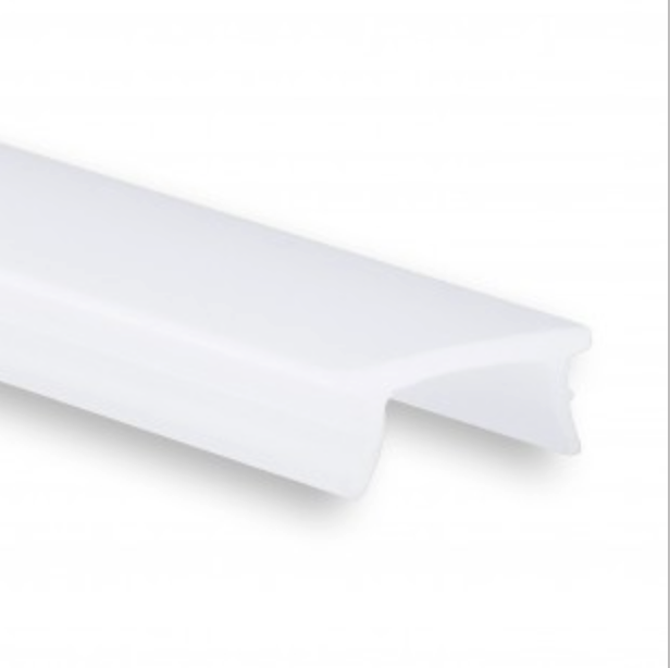 Slim LED stucprofiel 2 meter met opaal klikafdekking 33mm x 11,90 mm - SLIMSTUC04