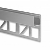Slim LED stucprofiel 2 meter met opaal klikafdekking 33mm x 11,90 mm - SLIMSTUC04