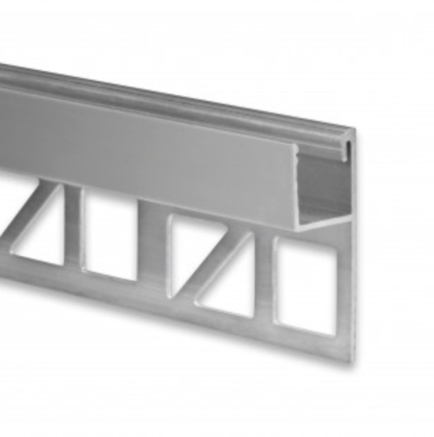 Slim LED stucprofiel 2 meter met opaal klikafdekking 33mm x 11,90 mm - SLIMSTUC04