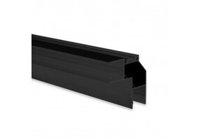 LED strip profiel Up Down - 2 meter met cover 46 mm x 18,5 mm - UpDown05Zwart
