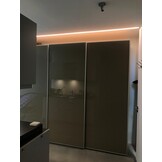 TBP5 extra breed LED gipsprofiel - Geanodiseerd aluminium - afdekking naar keuze
