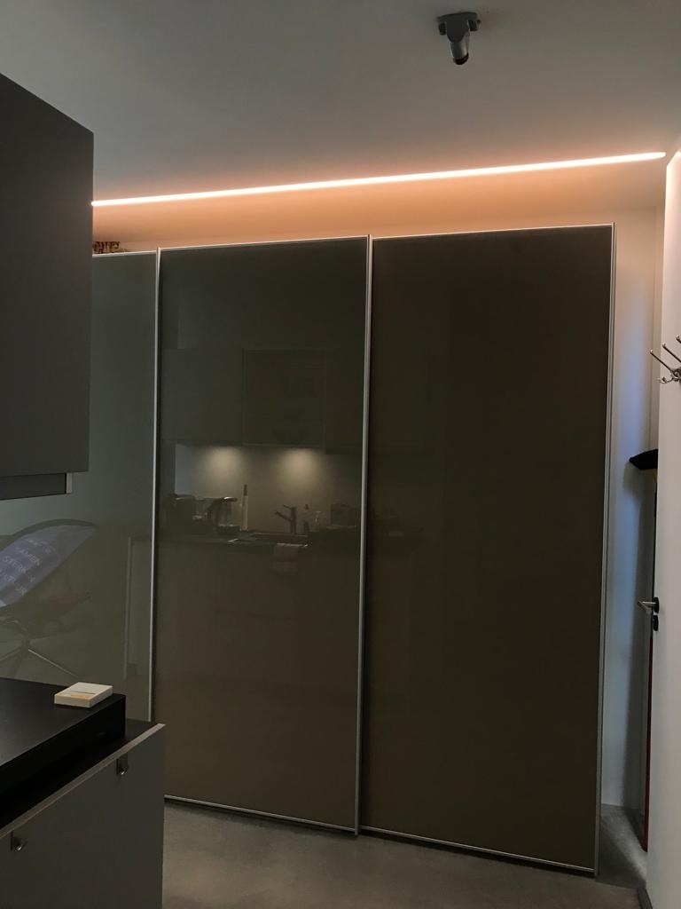 TBP5 extra breed LED gipsprofiel - Geanodiseerd aluminium - afdekking naar keuze