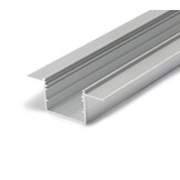 VARIO30-05 ACDE-9 diep trimless LED stucprofiel - Geanodiseerd aluminium - afdekking naar keuze