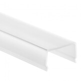 2 meter Losse LED strip profiel cover – Opaal – 25,8mm - C2