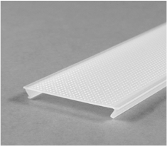 LED profiel XXL 1 meter met afdekking 53 mm x 53 mm - XL53ALU