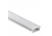 LED inbouw profiel met klikcover 16,80 mm x 5,91mm - 08ALU