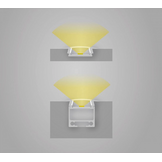 LED inbouw profiel met klikcover 16,80 mm x 5,91mm - 08ALU