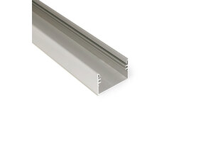 LED XXL profiel 2 meter met cover 53 mm x 28 mm - XL50ALU