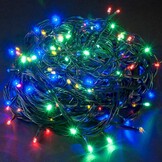Kerstverlichting multi color switch gekleurde 320 LED lampjes – 32 meter met 8 functies – IP44 voor binnen en buiten – LUKSUS