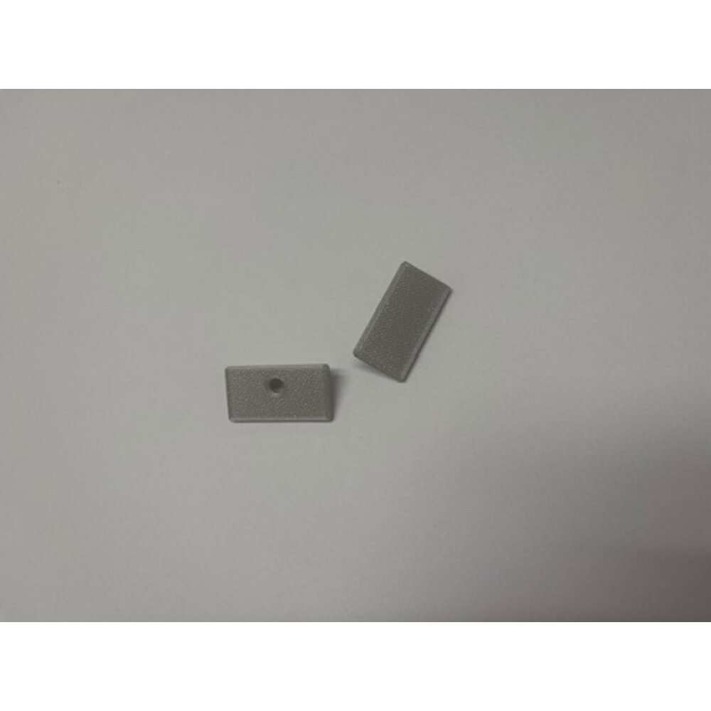 Koop de Set van twee eindkappen GIPS05.C3ALU | LED-Gigant - LedDistrict