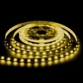 LED strip 12 volt geel 4,8W 500LM 60LED p/m IP20 - 5 meter