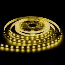 LED strip 12 volt geel 4,8W 500LM 60LED p/m IP20 - 5 meter