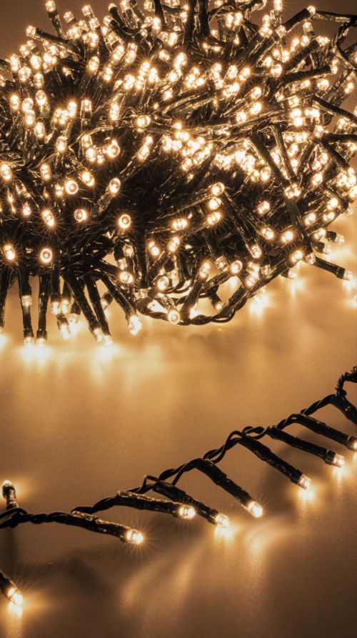 Extra lange Kerstverlichting 54 meter Warm Wit met 720 LED's