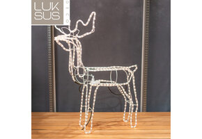 Rendier LED lichtslang 300 LED lampjes 63 cm LUKSUS - L