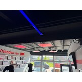Kabel ophangsysteem voor LED profiel, 318ALU, 318WIT, 318ZWART, 302ALU, 302WIT,  302Zwart, kabels voor LED profiel - ALU