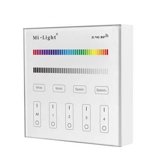 RGB / RGBW / RGBWW LED wanddimmer - Draadloos