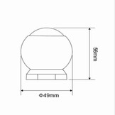 PIR sensor draadloos 2,4ghz - Miboxer PIR1-RF